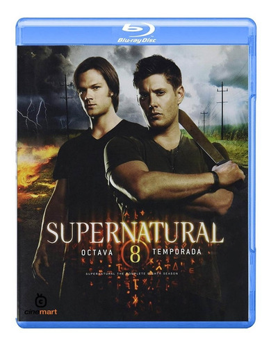 Supernatural Octava Temporada 8 Serie Bluray