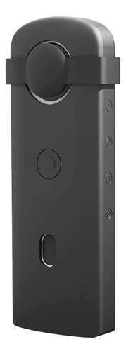 Capa De Silicone E0puluz Com Tampa De Lente Para Ricoh Theta