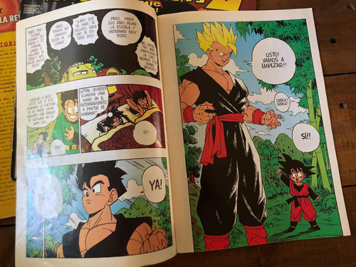 Lote X 4 De Comics Dragon Ball Z Y Revista Gt (Usado)