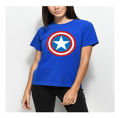 Franela Camisa Super Man ( Mujer ) - Alta Calidad