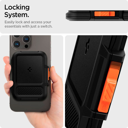Tarjetero Spigen Wallet Con Magsafe Para iPhone 13 14 15 16