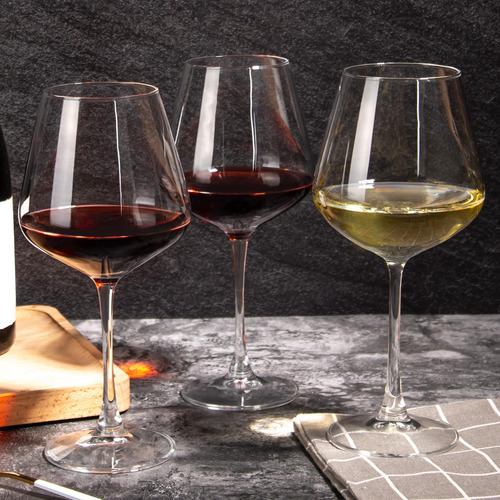 Conjunto De Copas De Vino Tinto Umeied (20 Oz, Juego De 6),