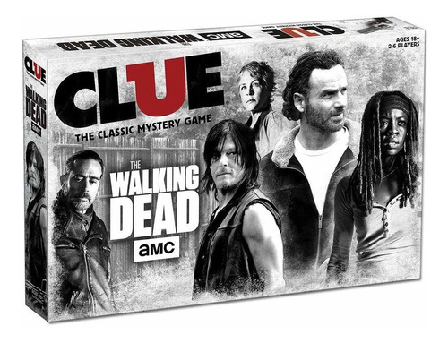 Juego Clue De The Walking Dead