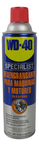 Espuma Desengrasante 522 Ml Wd-40