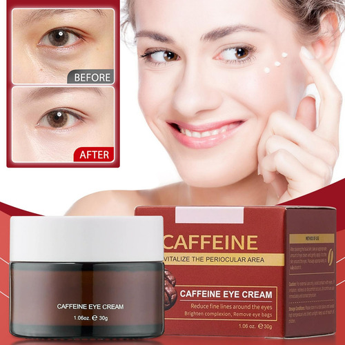 O Creme Para Os Olhos Com Cafeína Reduz As Linhas Finas, Ilu