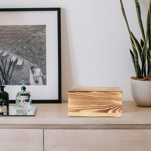 Organizador De Condimentos, Caja De Almacenamiento De Madera