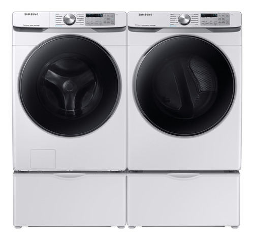 Imagen 3 de 3 de Lavadora + Secadora Samsung Gas 22kg Carga Frontal Apilables
