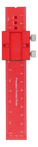 Régua De Marcenaria Rule, 160 Mm De Comprimento, Escala Métr
