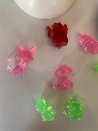Lote De 7 Mini Figuras Pokemon Bootleg Con Pokebola (Usado)