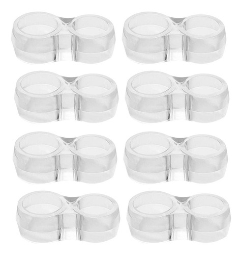 8x Pvc Batente De Porta Protetor De Parede Maçaneta De
