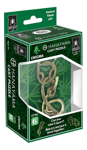 Enigma Hanayama Cast Metal Rompecabezas Rompecabezas Ni