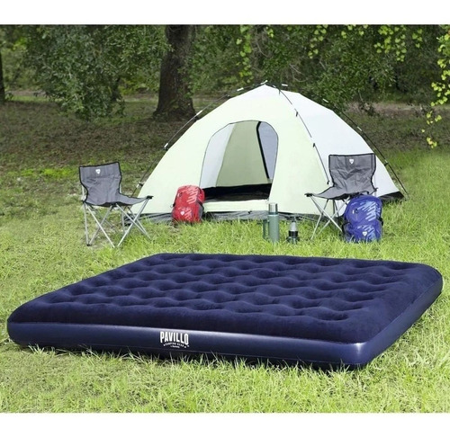 Colchon Inflable 2 Plazas Bestway Pavillo Original Camping