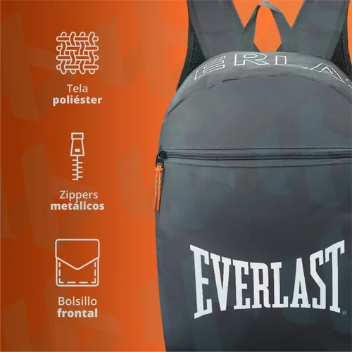 Mochilas Deportivas Everlast Urbanas Hombre Gimnasio Gym Box