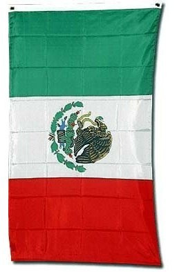 Nueva Bandera Nacional De México 2x3 Banderas De País Mexica