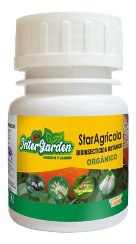 Imagen 1 de 2 de Insecticida Acaricida Orgánico Star Agrícola 100ml- Botánico