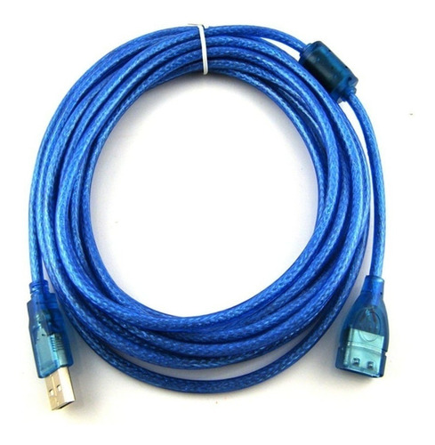 Cable Alargue Usb 2.0 Mallado 3 Metros Macho-hembra C/filtro