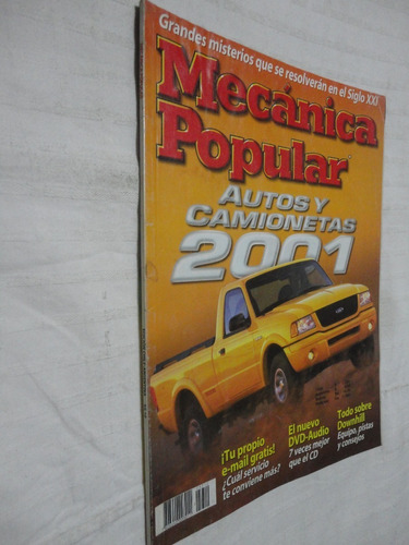 Revista Mecánica Popular Octubre 2000 Autos Y Camioneta 2001