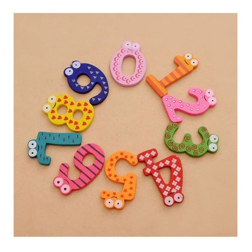Letras Abecedario + Numeros Didacticos Magnéticos