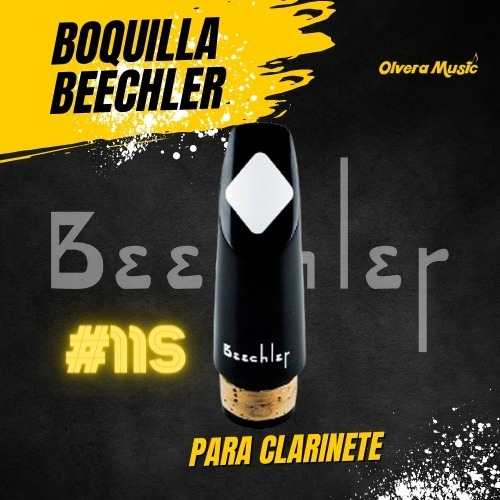 Beechler Modelo Diamante Blanco Boquilla Para Clarinete