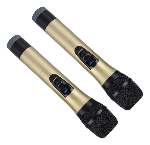 Micrófono De Mano Inalámbrico Vhf Universal Con Receptor