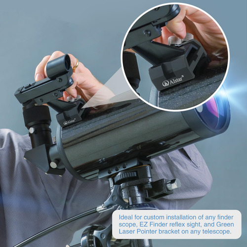 Base Dovetail Alstar Universal Para Finder Scope Green Laser