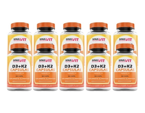 Vitamina D3+k2 Pack Emprende Soulvit X1o