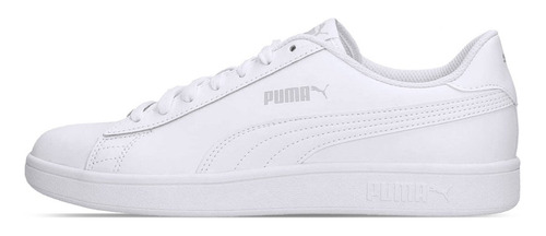 Tenis Puma Smash L De Piel Color Blanco 100% Original