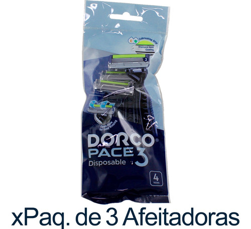 Afeitadoras Rasuradoras Desechable 3 Hojillas Con Lubricante