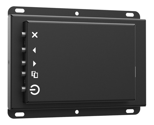 Monitor Touch Screen Open Frame 7 Resistivo Hdmi Vga Playtix