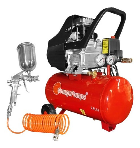 Compresor Orange Pumps 24lts 2.5hp