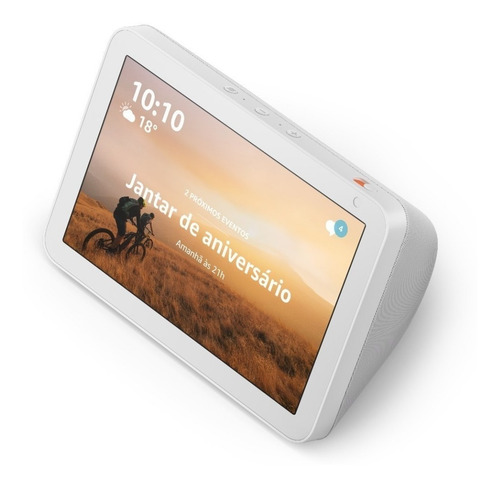 Asistente Virtual Amazon Echo Show 8 2da Gen Hd Con Alexa Color Glacier white