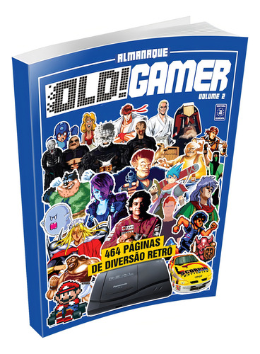 Almanaque Old!Gamer - Volume 2, de Editora Europa. Editorial Editora Europa Ltda., capa mole em português, 2022