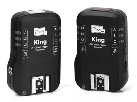 Rádio Flash Transmissor E Receptor Nikon King I-ttl Wireless