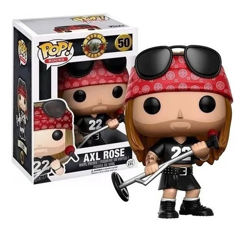 Pop Rocks - Guns N' Roses - Axl Rose #50 (Usado)