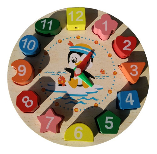 Reloj Educativo Montessori