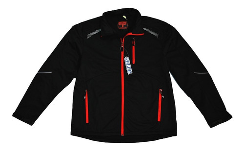 Campera De Trabajo softshell negra talles De Xl Al 6 Xl