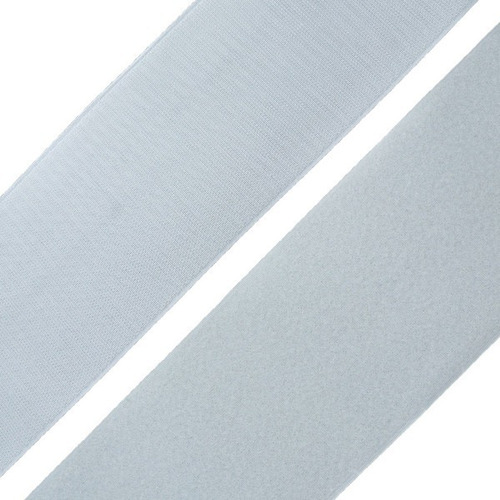Imagen 3 de 3 de Contactel Normal Tipo Velcro 19 Mm Gancho-felpa Neg O Bco