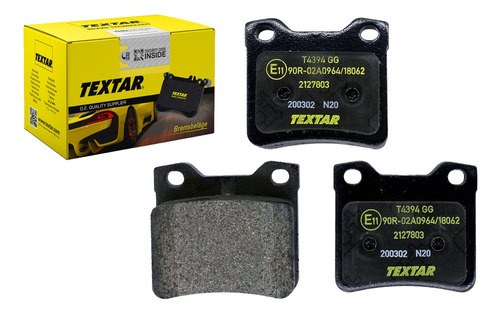 Balatas Traseras Textar Peugeot 607 2010 2011