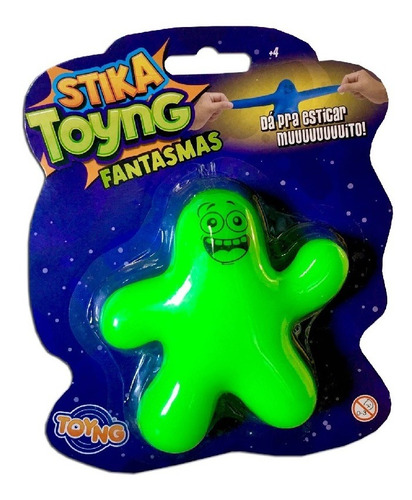 Brinquedo Fantasma De Borracha Stika Sortido Toyng 46298