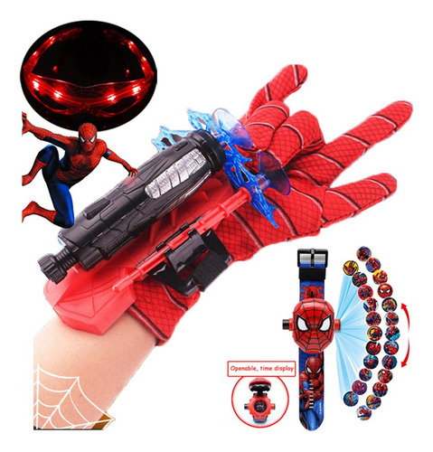 Juguete De Cosplay De Spiderman, Lanzador De Guantes, Marvel