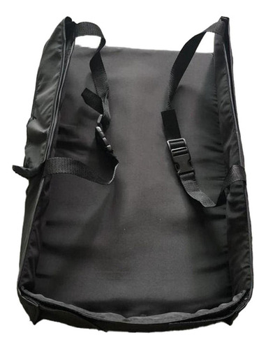 Dk Cochecito Reposapiés 50cm Accs Universal Duradero Negro