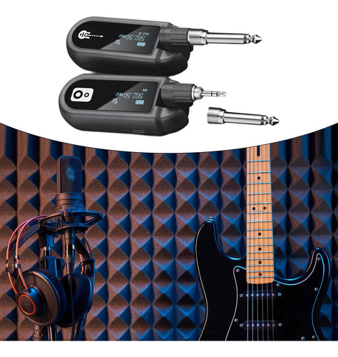 Transmissor E Receptor De Guitarra Receptor Fácil De Usar