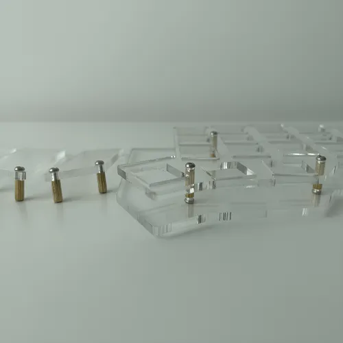 Teclado Corne Case Acrilico