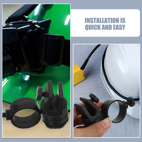 Soporte Para Linterna Hardhat He, 2 Unidades