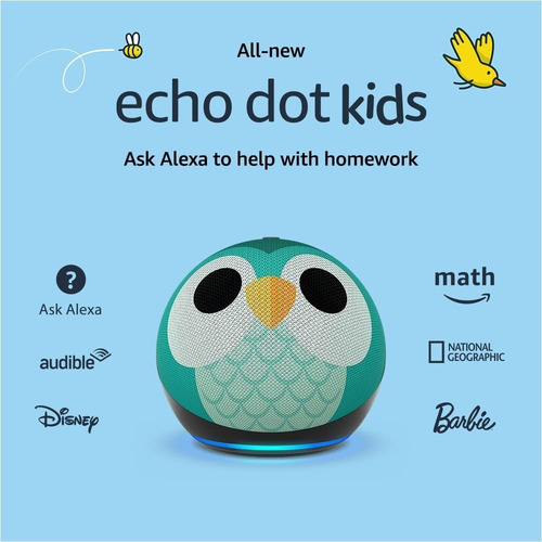Imagen 2 de 6 de Echo Dot Kids (5ta Generación) | Diseñado Para Niños | 2022