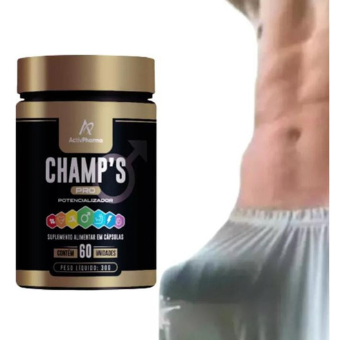 Suplemento Champions Pro Aumenta O Tamanho E A Espessura Sem Sabor