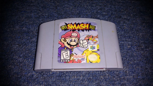 Super Smash Bros Para Nintendo 64,excelente Titulo,checalo