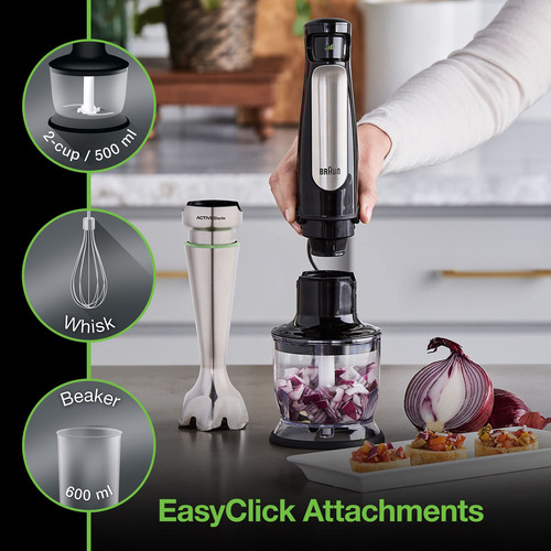 Batidora De Mano Braun Multiquick Mq7025x Easy Smartspeed