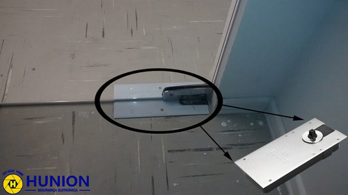 Mola Soprano De Piso Para Portas De Vidro Modelo P310