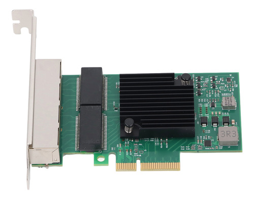 Placa De Rede Gigabit Ethernet Pcie X4 Bcm5719 4 Portas